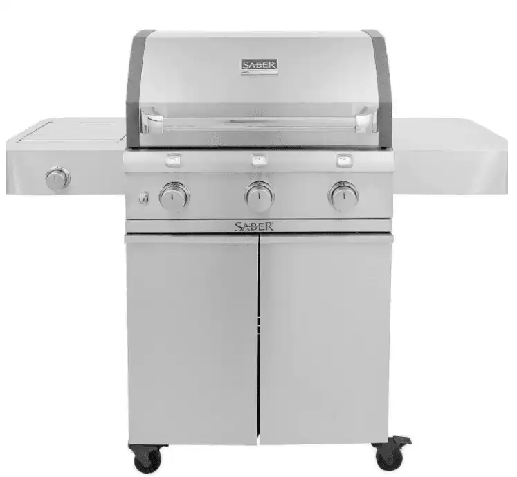 Saber Deluxe Stainless 500 Infrared Propane Gas Grill