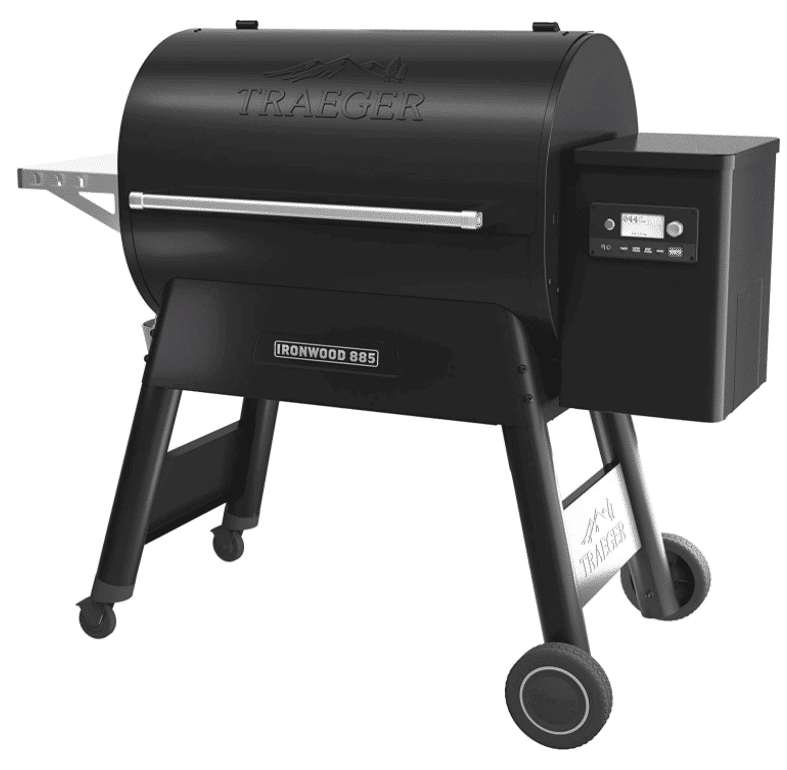 Traeger Grills Ironwood 885 Wood Pellet Grill and Smoker with WIFI Smart Home Technology, Black