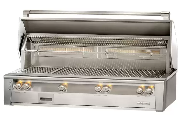 Alfresco ALXE-56BFG-NG 56" Standard All Grill Natural Gas Built In Stainless