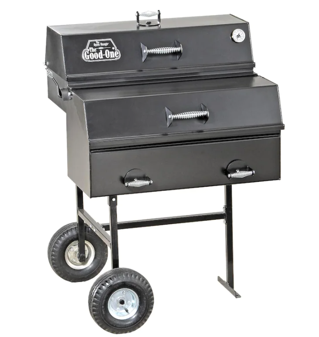 The Good-One Open Range Freestanding Charcoal Smoker