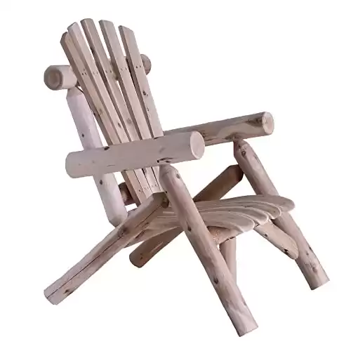 Lakeland Mills Cedar Log Lounge Chair