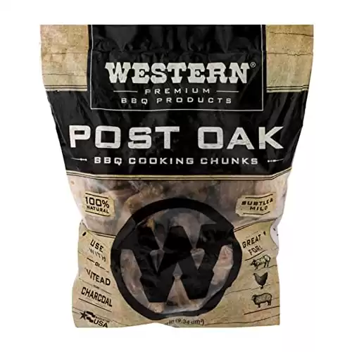 Western Premium BBQ Products Post Oak BBQ Cooking Chunks