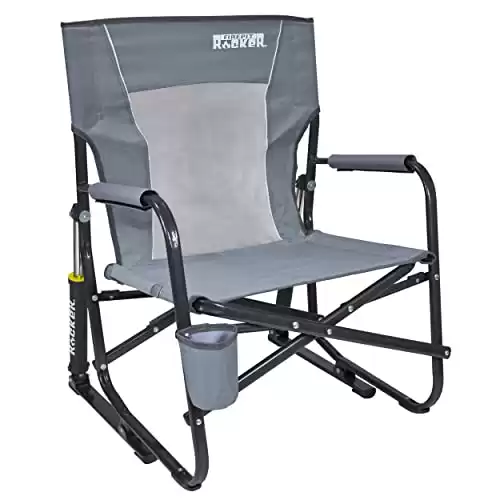 GCI Outdoor Low Rocking Chair & Camping Chair