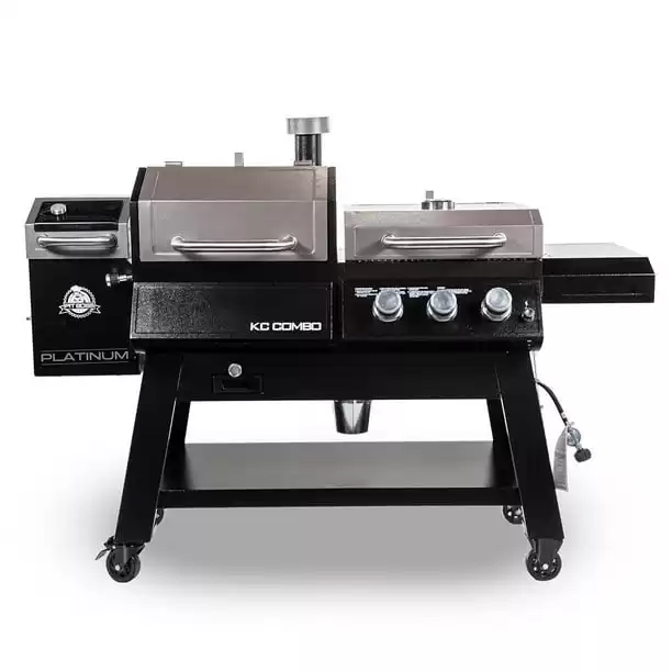 Pit Boss Platinum KC Combo Wood Pellet and Gas Grill