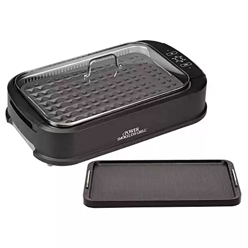 Power XL Smokeless Electric Indoor Grill and Griddle
