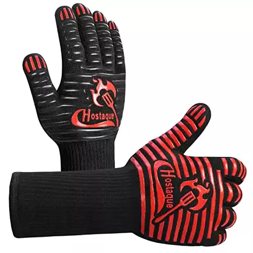 Grilling Gloves - Extreme Heat Resistant BBQ Gloves
