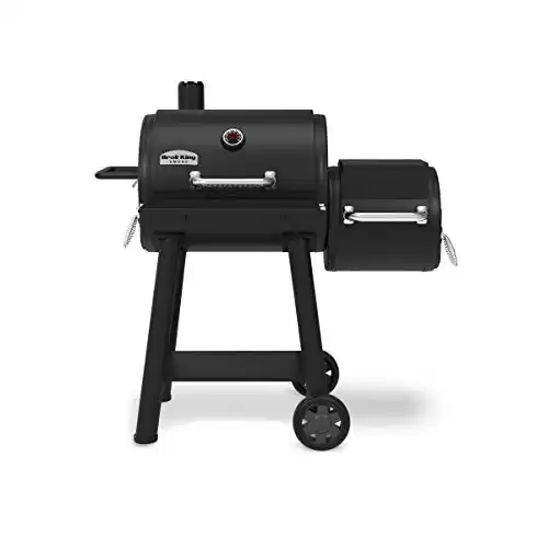 Broil King 955050 Smoke Offset 500 Offset Smoker and Grill, Black