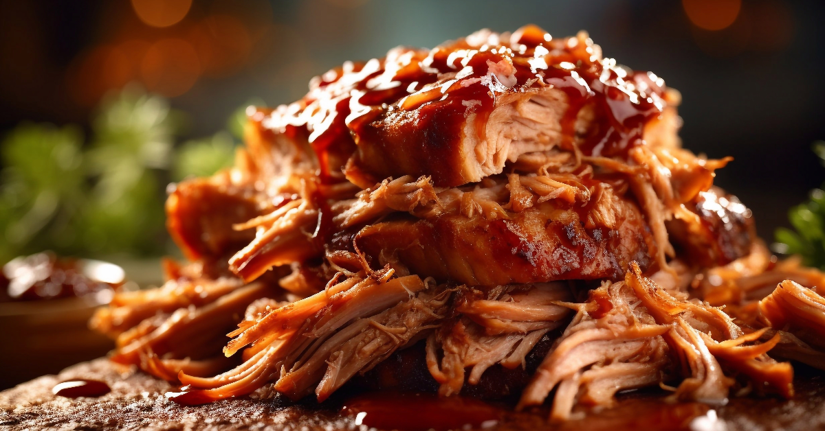 smoked pulled pork