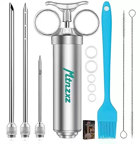 MTN Marinade Injector Syringe and Brushe Set