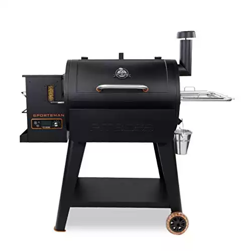 PIT BOSS 10537 PB0820SP Wood Pellet Grill, 820 Square Inches, Black