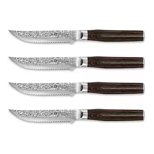 Damashiro Emperor Steak Knife Set