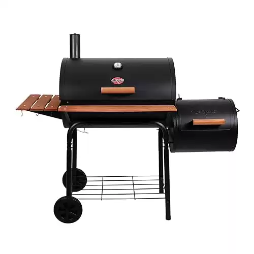 Char-Griller Smokin Pro 830 Square Inch Charcoal Grill