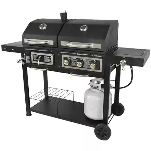 Dual Fuel Combination Charcoal/Gas Grill