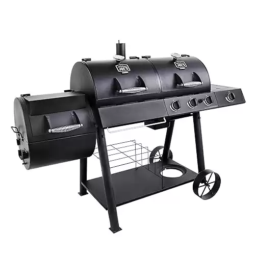 Oklahoma Joe's Charcoal/LP Gas/Smoker Combo