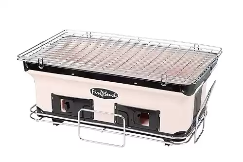 Fire Sense Large Yakatori Charcoal Grill