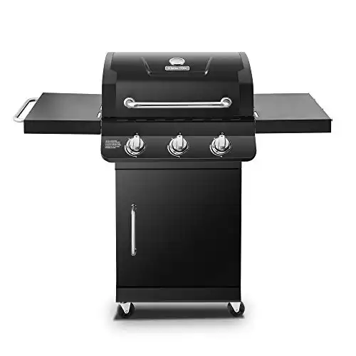 Dyna-Glo DGP397CNP-D Premier 3 Burner Propane Gas Grill, Black