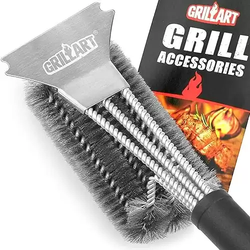 GRILLART Grill Brush and Scraper