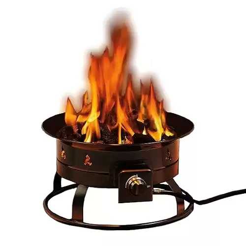 Heininger 58,000 BTU Portable Propane Outdoor Fire Pit